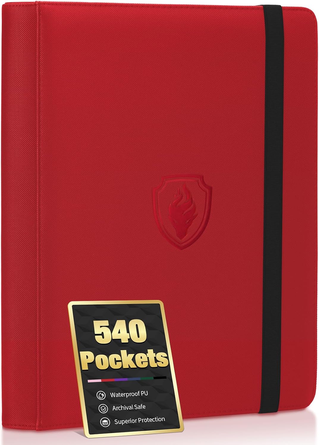 9 Pocket Strap Binder (Choose Colour)