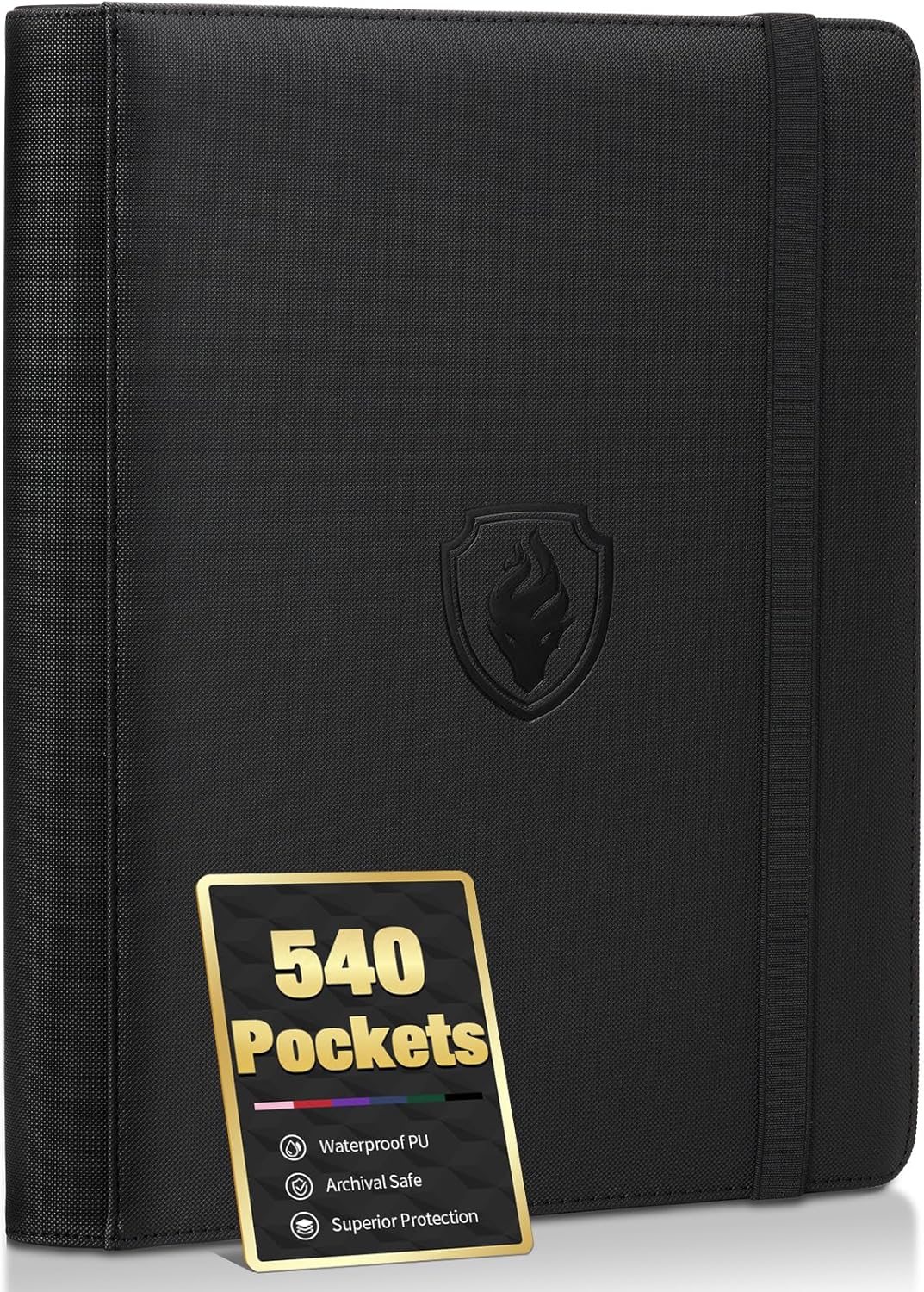 9 Pocket Strap Binder (Choose Colour)