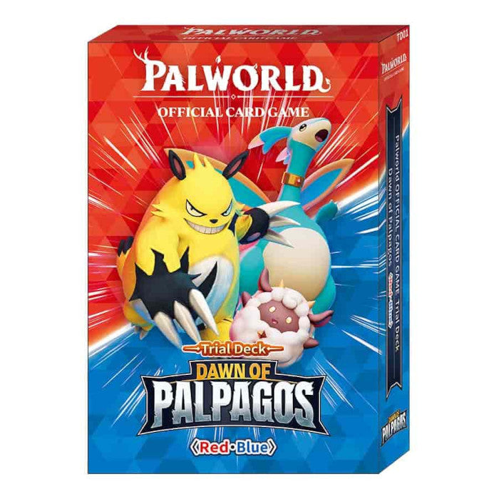Palworld Starter Deck "Dawn of Palpagos Red・Blue"