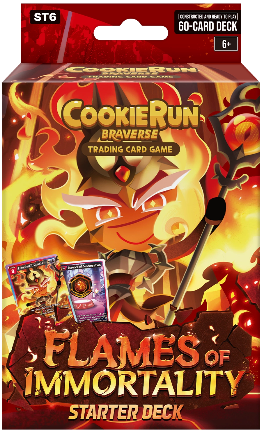 Cookierun Braverse Starter Deck 6 - Flames of Immortality